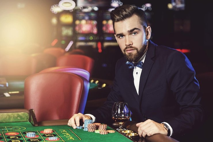 Split screen showing slot game on Android app and live roulette on iOS web app